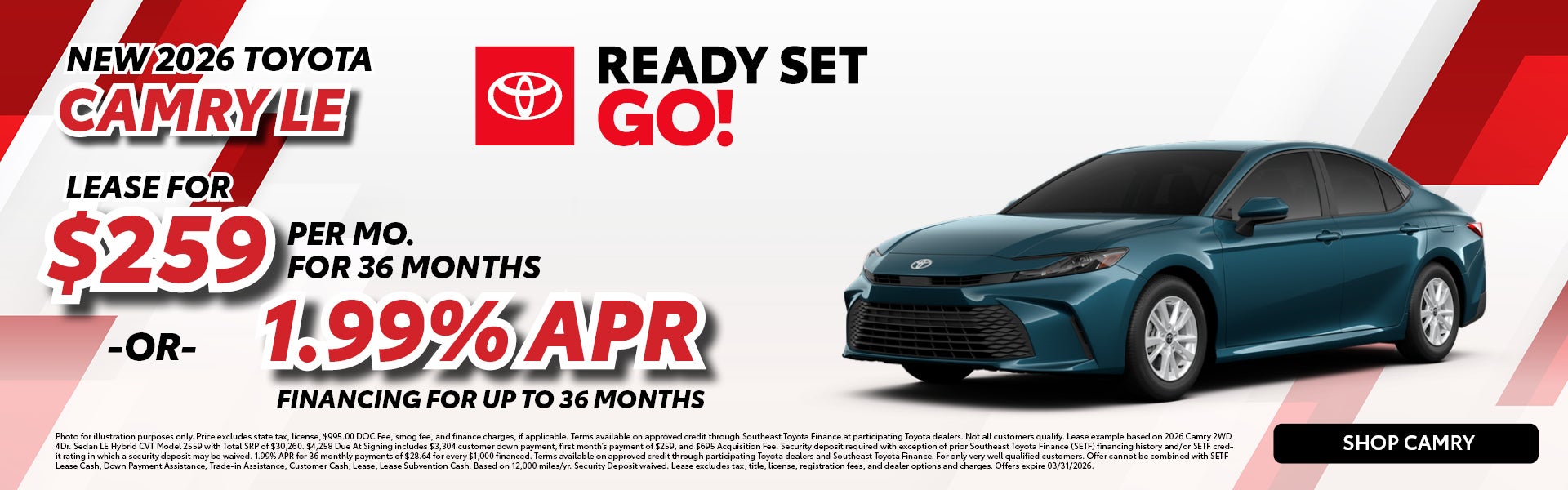 NEW 2026 TOYOTA CAMRY